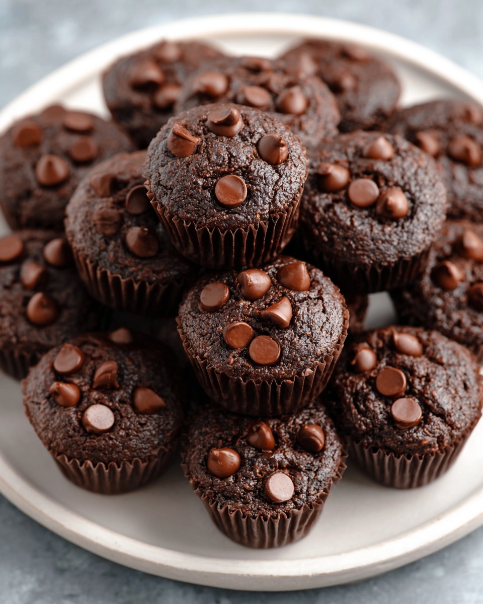 Fudgy Black Bean Brownie Bites Recipe - Recipe Image