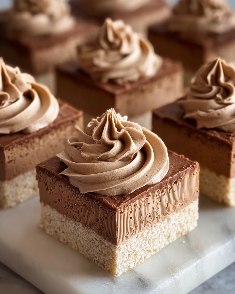 French Silk Pie Bars Recipe - Recipe Image