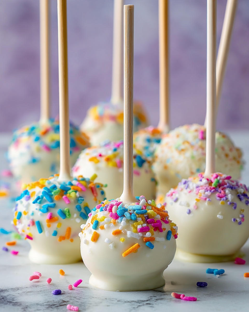 Funfetti Cake Pops for Any Occasion Recipe - Recipe Image