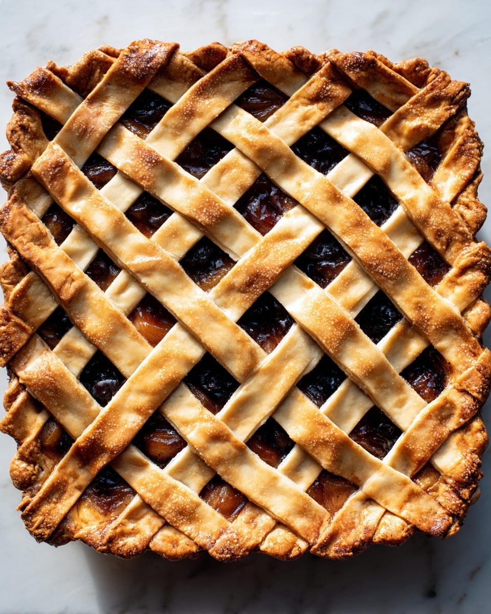 Apple Pie with Lattice Crust Recipe - Recipe Image