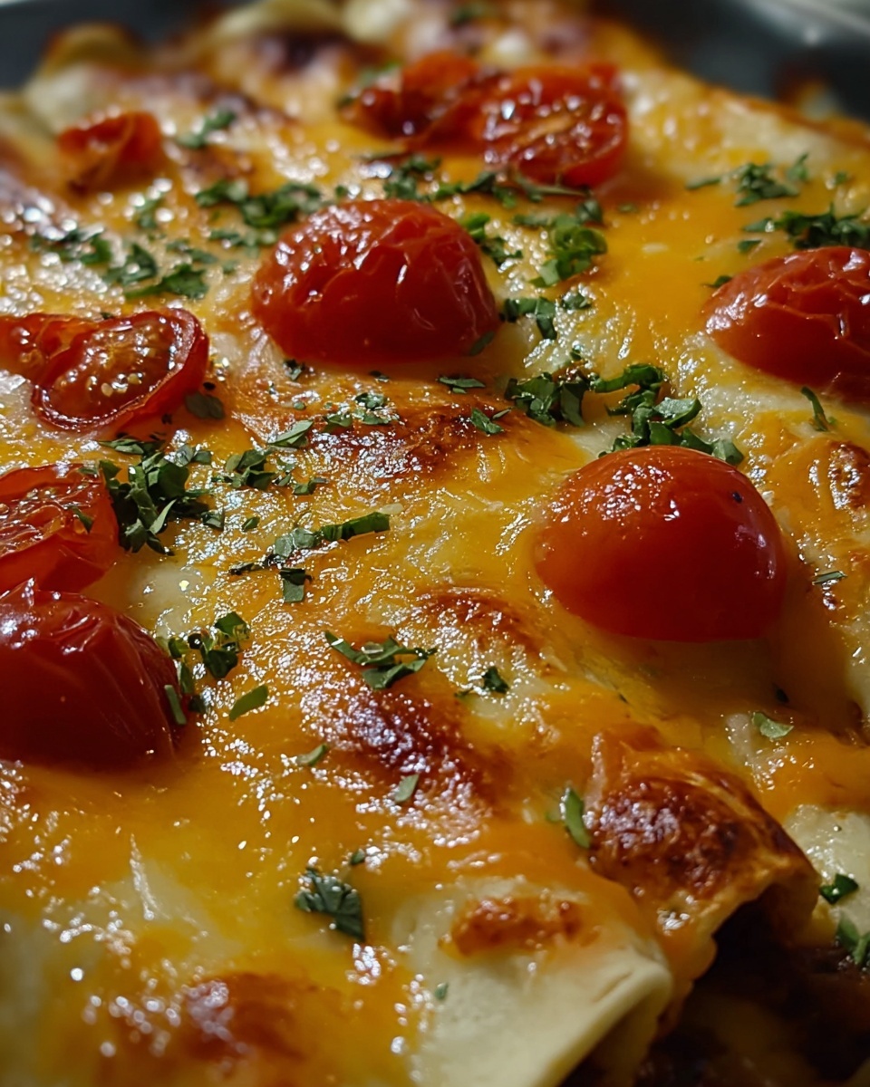 Deliciously Cheesy Enchiladas Bake Recipe - Recipe Image