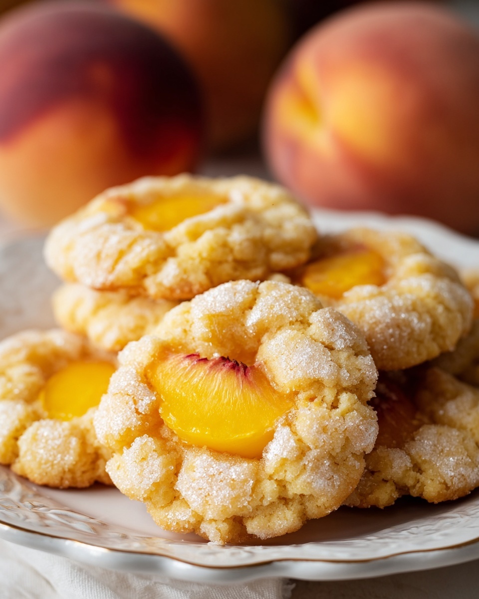 Peach Cobbler Cookies Recipe - Recipe Image