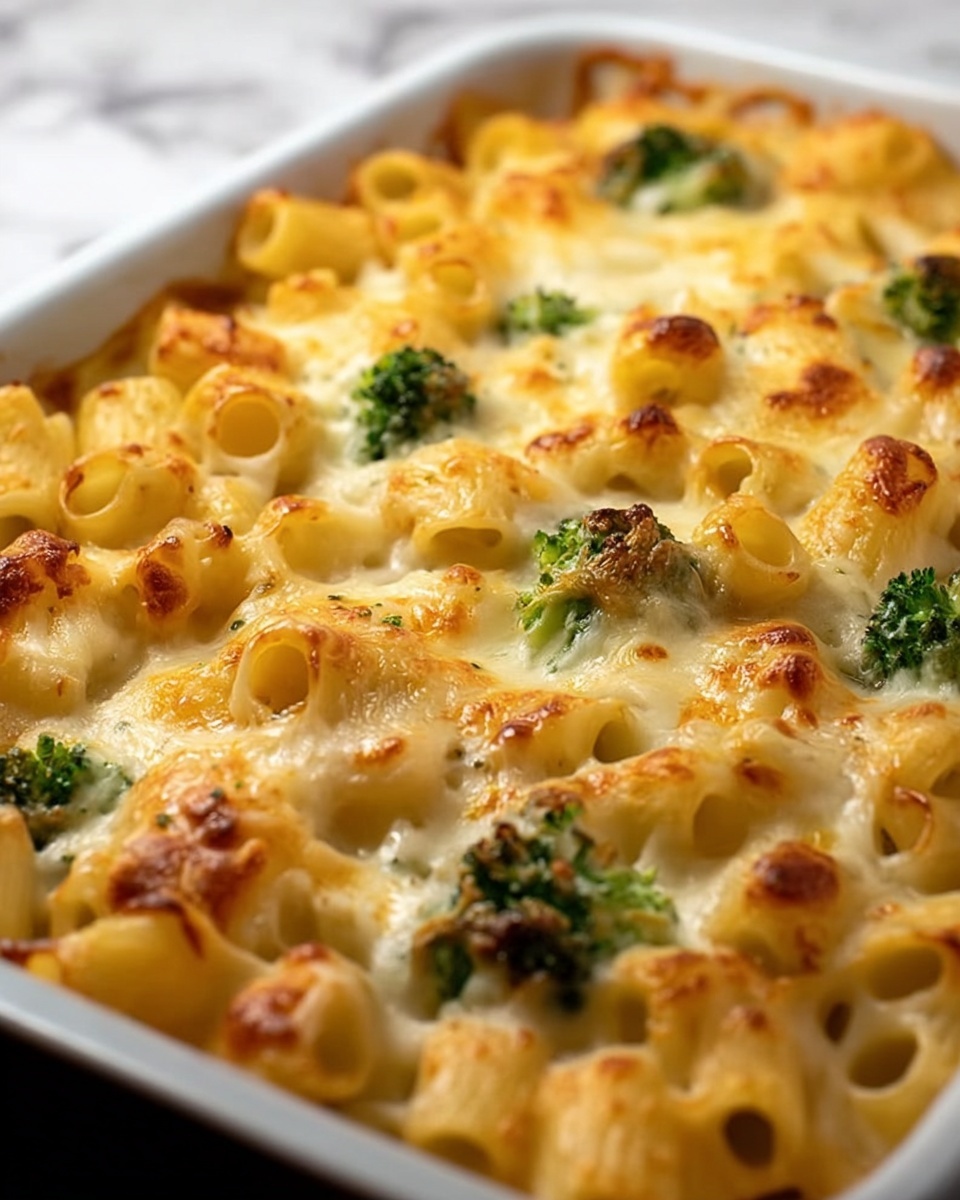 Cheesy Tortellini Alfredo Bake Recipe - Recipe Image