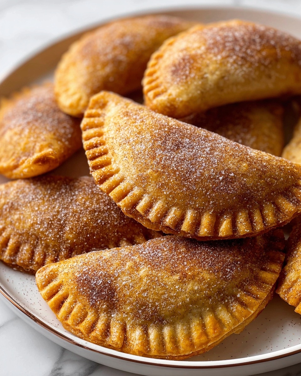 Fried Pumpkin Hand Pies with Cinnamon Sugar Recipe - Recipe Image