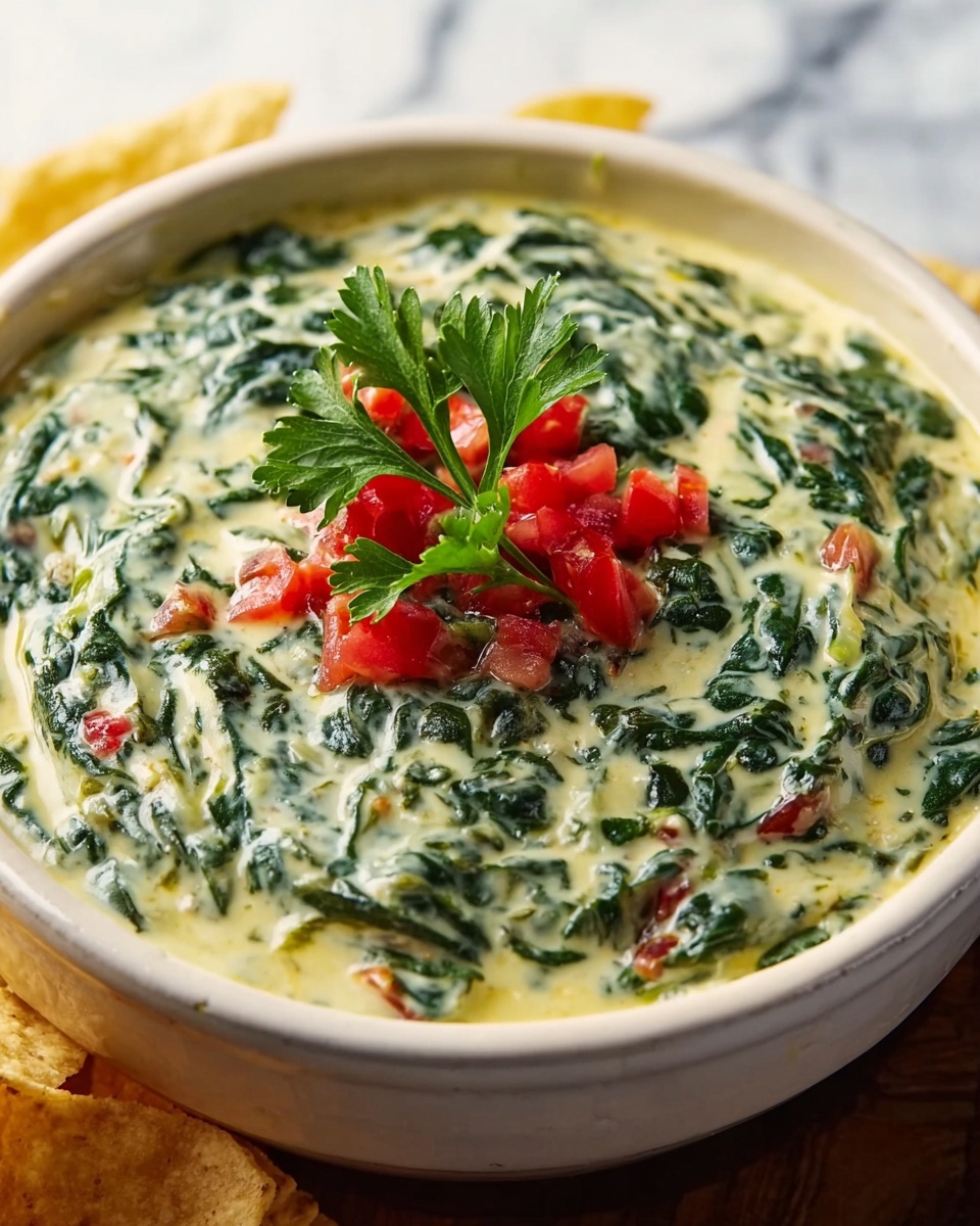 Creamy Spinach and Cheese Dip Recipe - Recipe Image