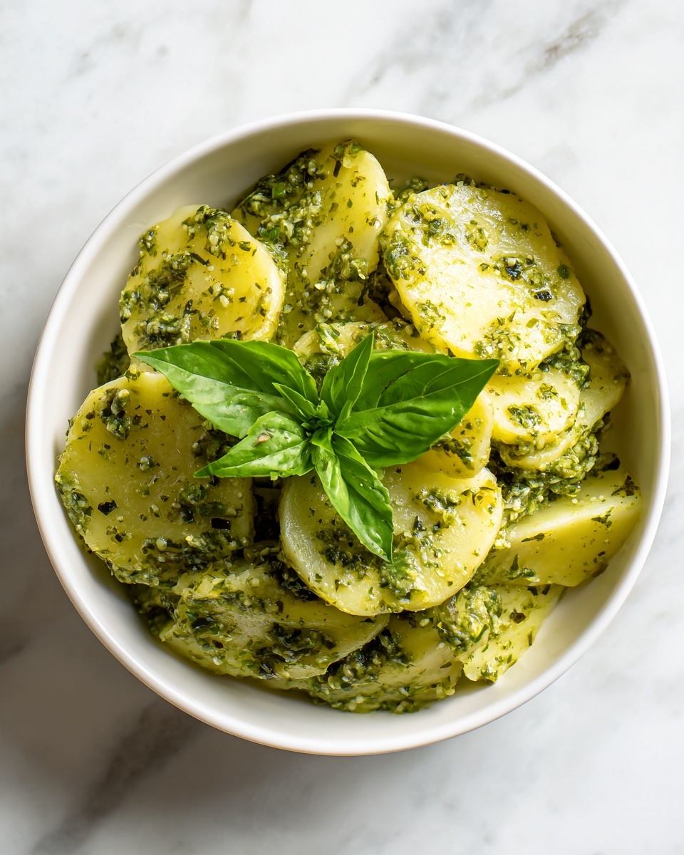 Creamy Basil Pesto Butter Recipe - Recipe Image