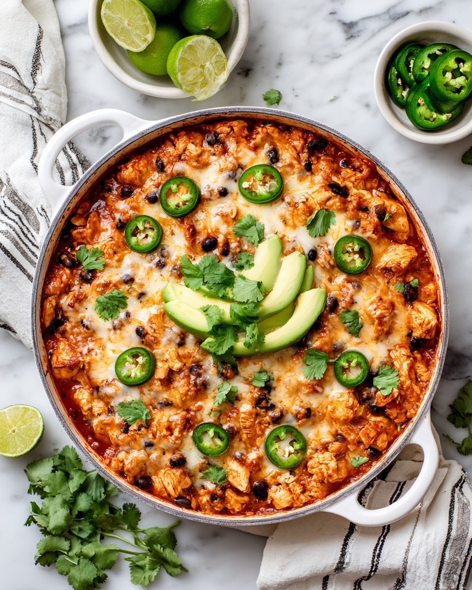 Chicken Enchilada Skillet Recipe - Recipe Image