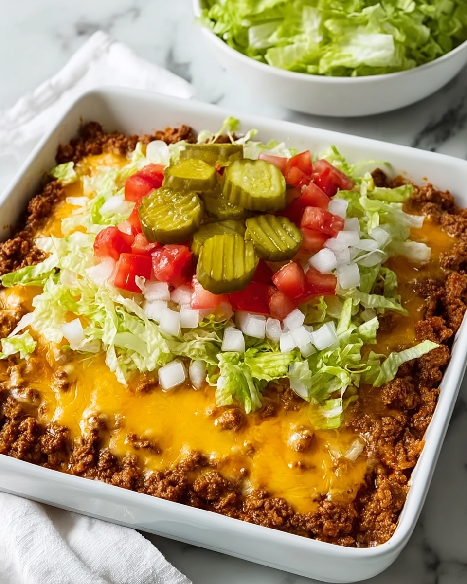 Big Mac Casserole Recipe - Recipe Image