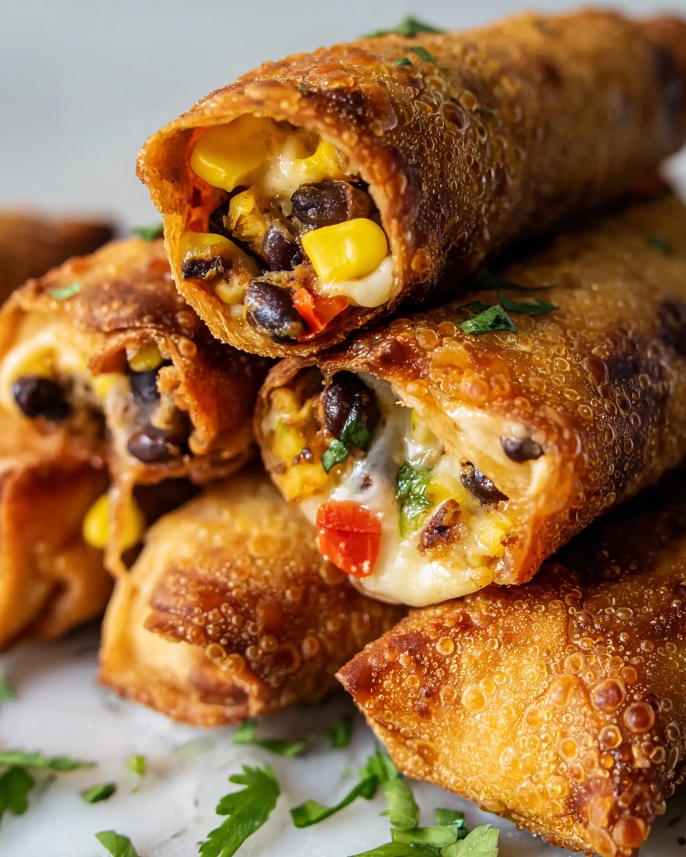 Tex-Mex Inspired Egg Rolls Recipe - Recipe Image