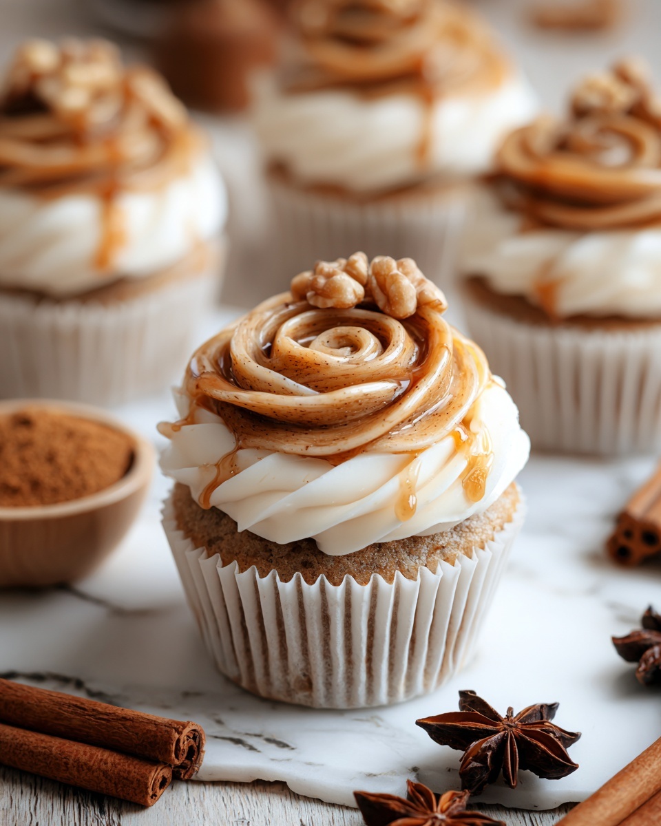 Pumpkin Pie Cinnamon Roll Cups Recipe - Recipe Image