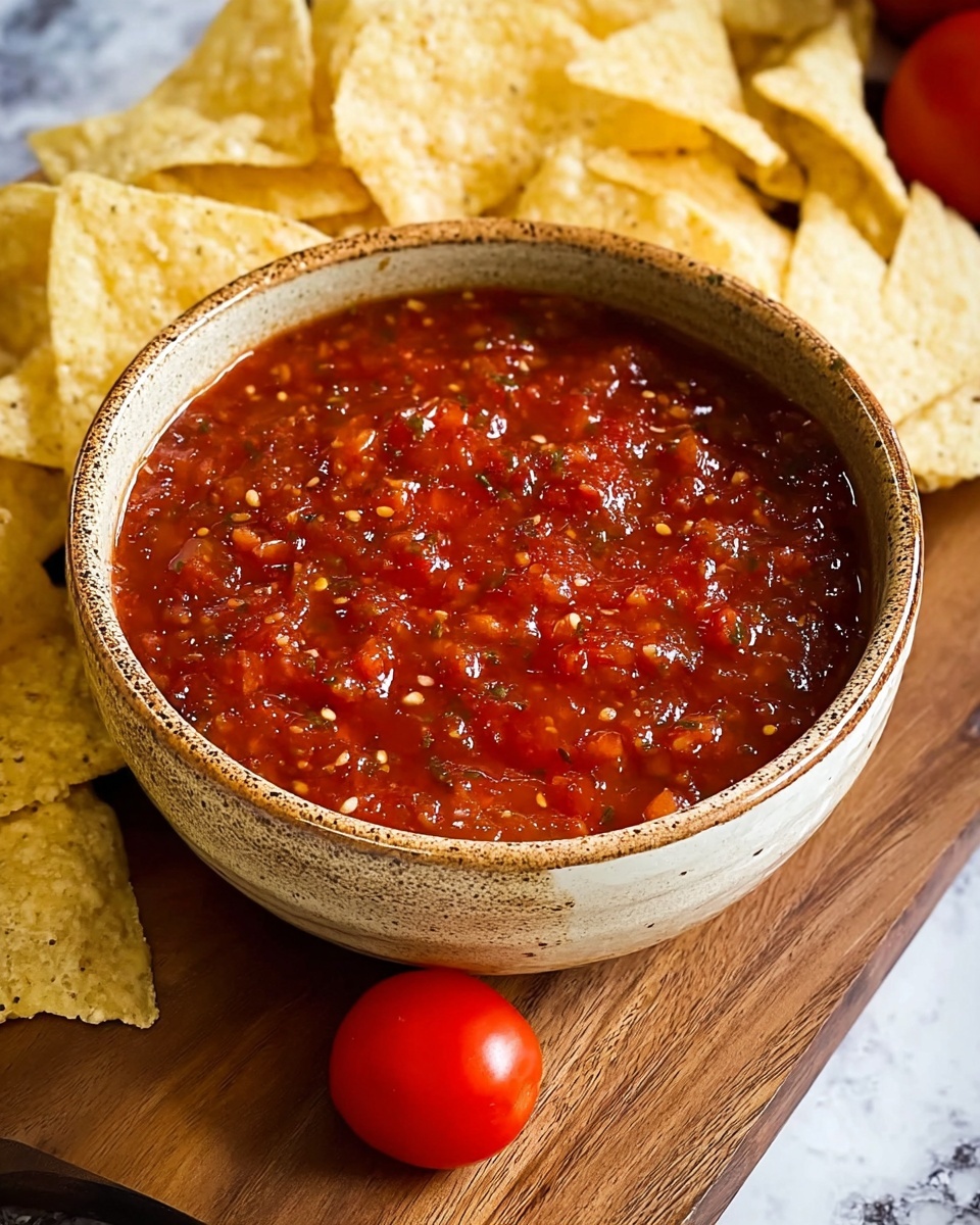 Salsa Roja – Mexican Red Table Sauce Recipe - Recipe Image