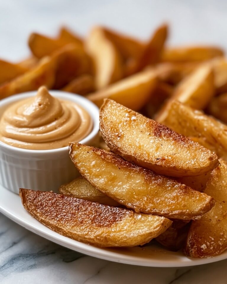 Air Fried Apple Wedges with Caramel Whipped Cream Dipping Sauce Recipe