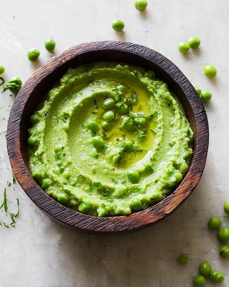 Creamy Mashed Peas with Fresh Mint and Green Onions Recipe