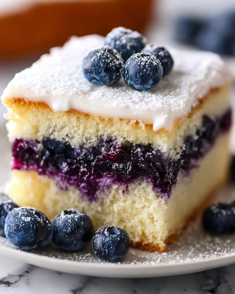 Blueberry Shortcake Cake Recipe