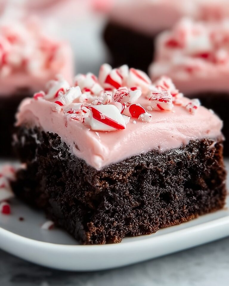 Candy Cane Brownies Recipe