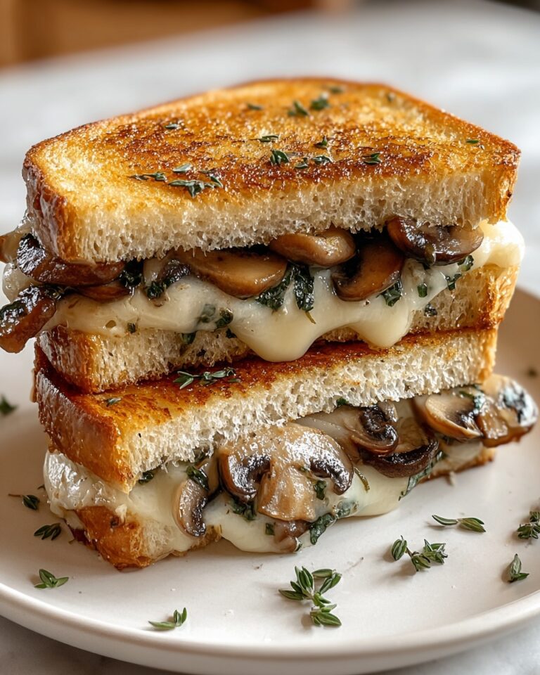 Mushroom Sandwich Melts Recipe