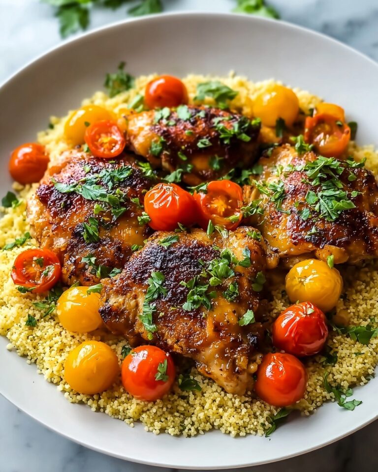 Moroccan Spiced Chicken Thighs Recipe