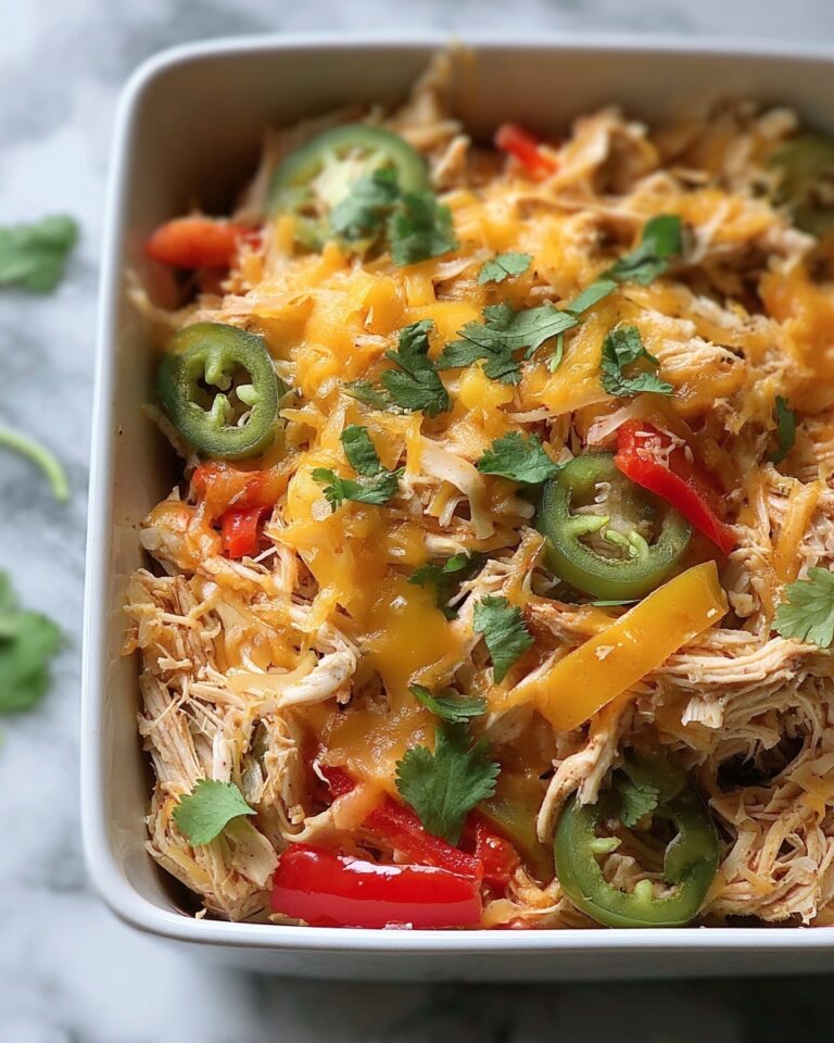 Chicken Fajita Casserole Recipe