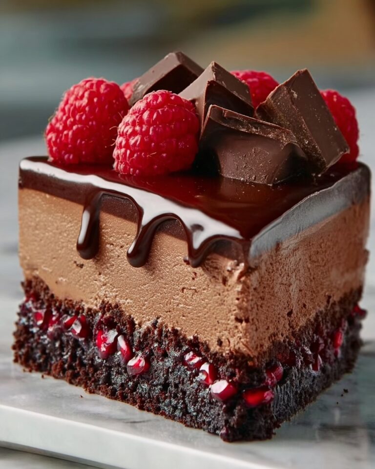 Lush Silken Chocolate Raspberry Truffle Torte Recipe