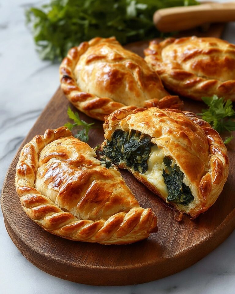 Spiced Spinach & Potato Pasty Pies Recipe
