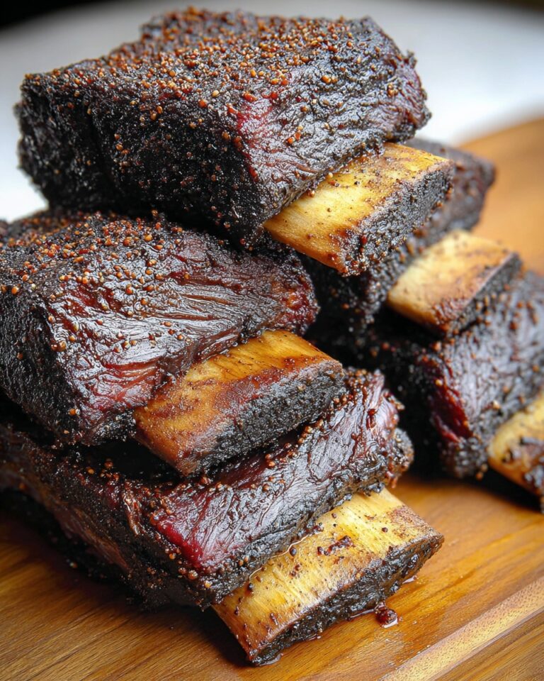 Smoked Beef Short Ribs with Jeff’s Original Rub and Barbecue Sauce Recipe