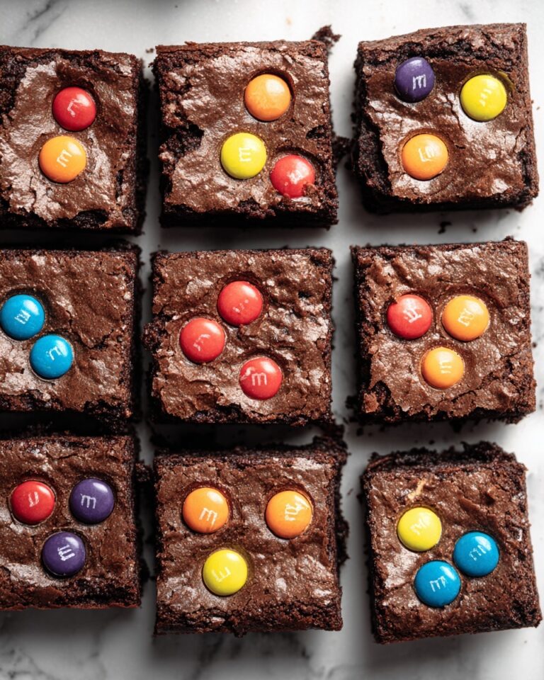M&M’s Brownies Recipe