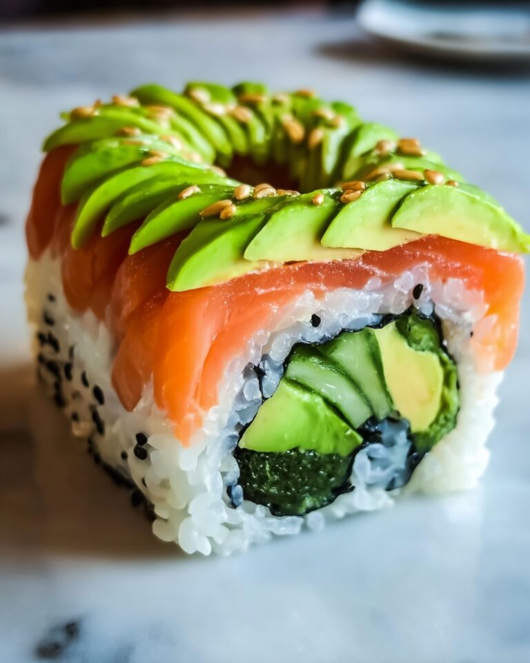 Avocado Sushi Cake Recipe