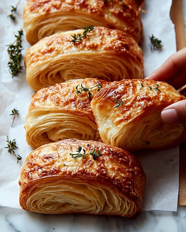 Cheesy Garlic Butter Rollups Recipe