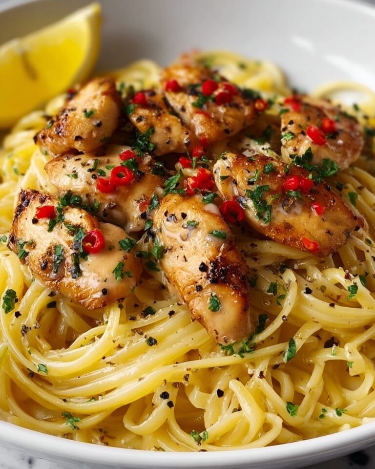 Chicken Scampi Pasta Recipe