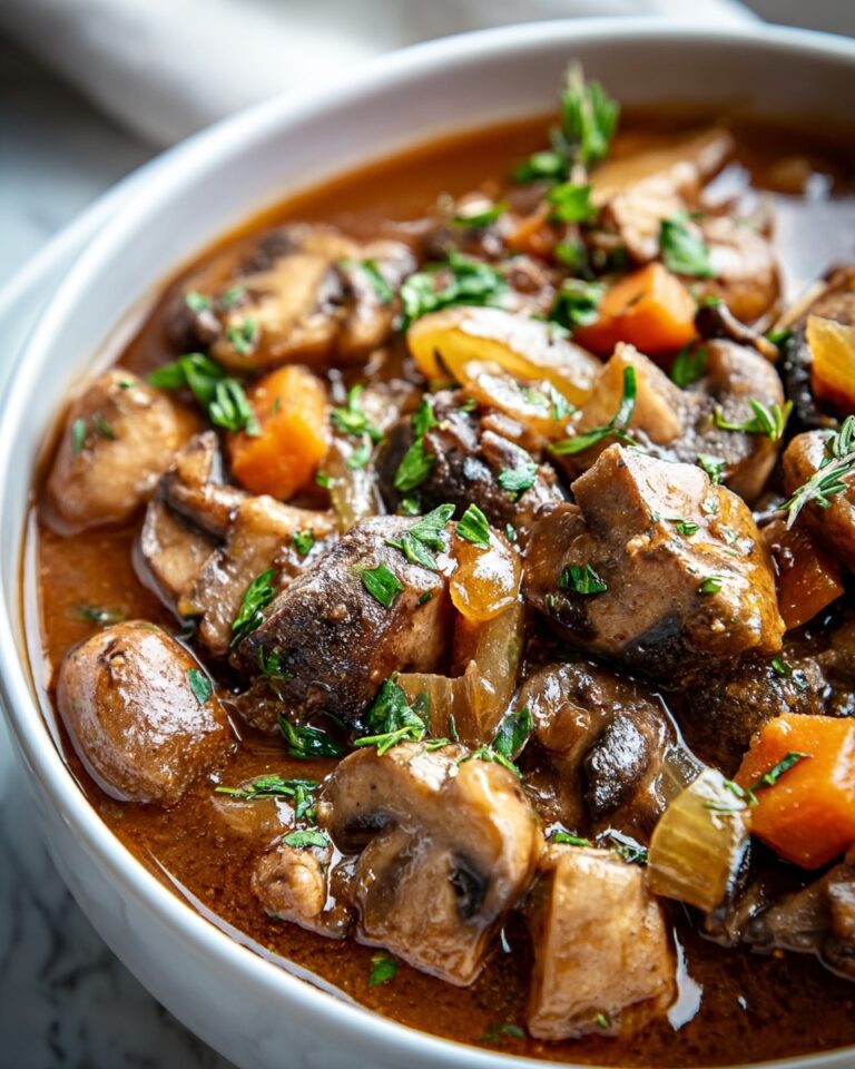 Cozy Warm Mushroom Stew Recipe