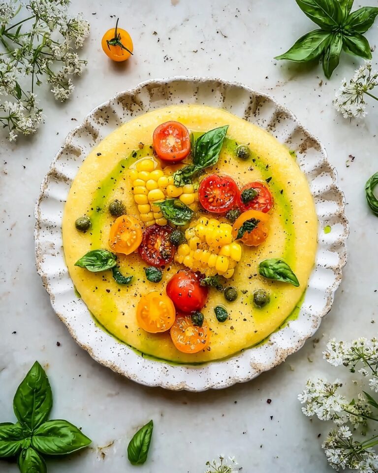 Summer Sweet Corn Gazpacho Recipe