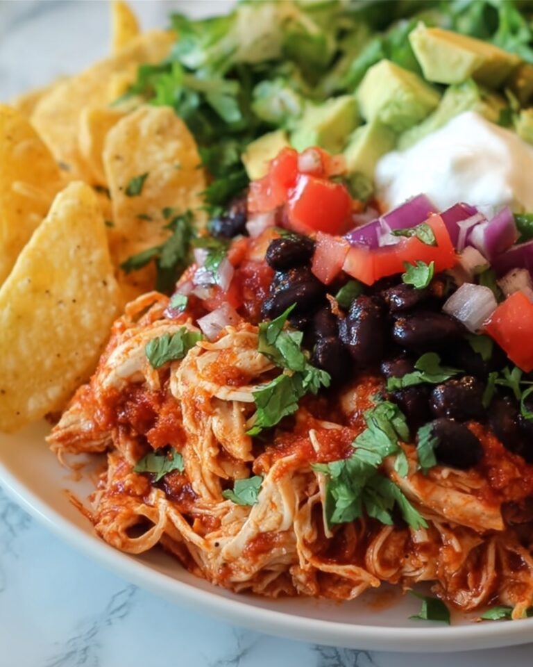 Shredded Chicken Taco Salad Recipe