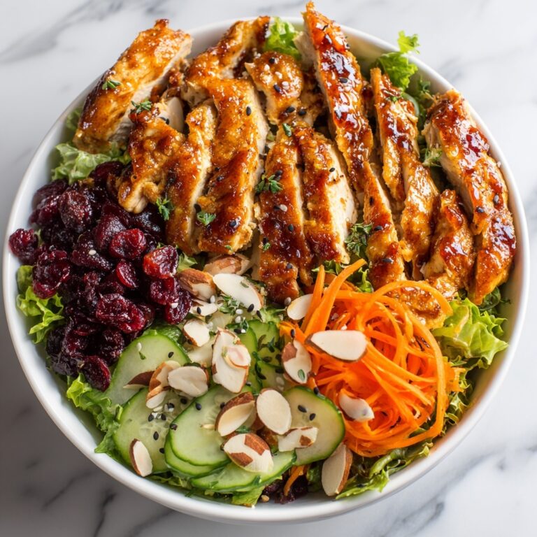 Asian Chicken Cranberry Salad Recipe