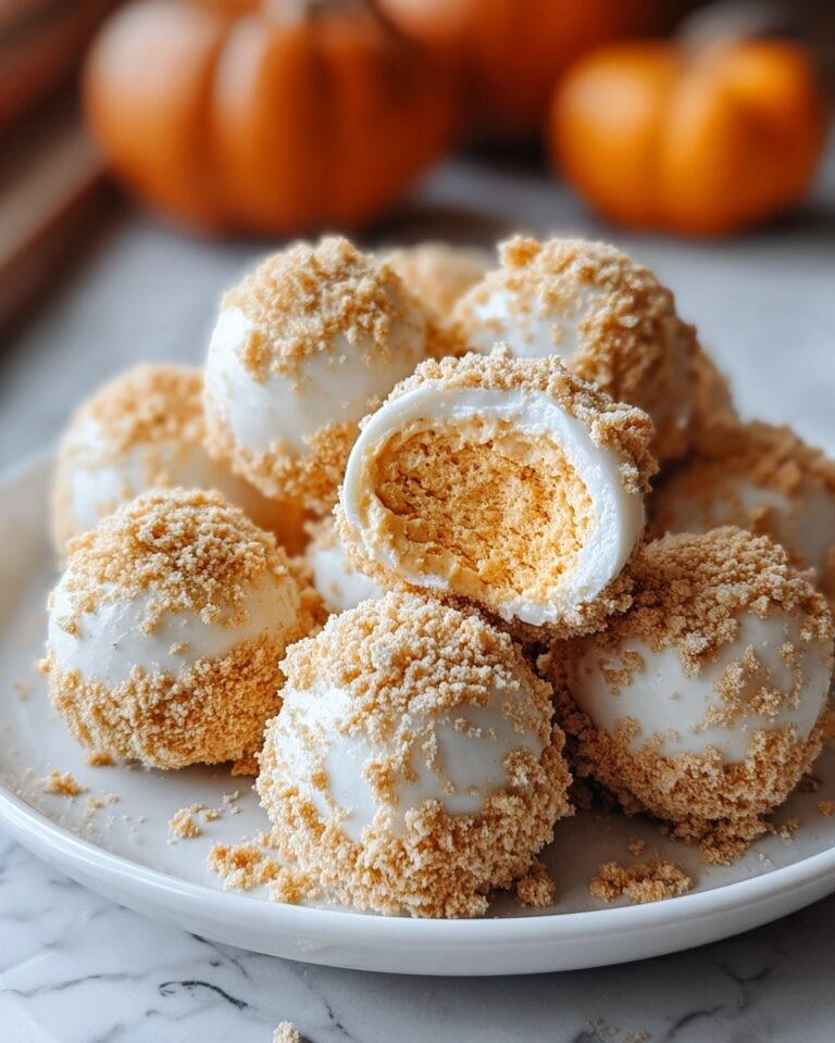 No-Bake Pumpkin Cheesecake Balls Recipe