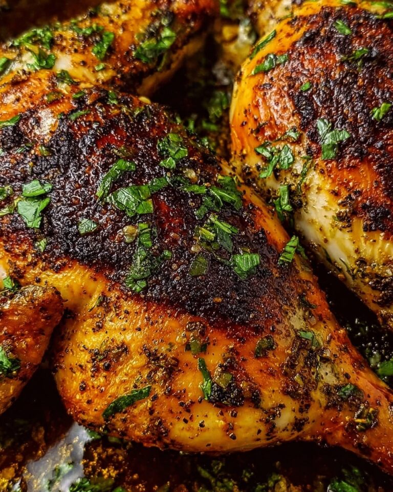Oven Roasted Rosemary Garlic Brick Chicken: An Amazing Ultimate Family Feast Recipe
