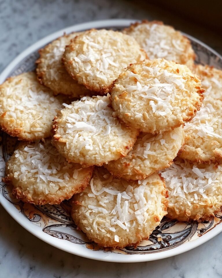 Coconut Butter Cookies Recipe