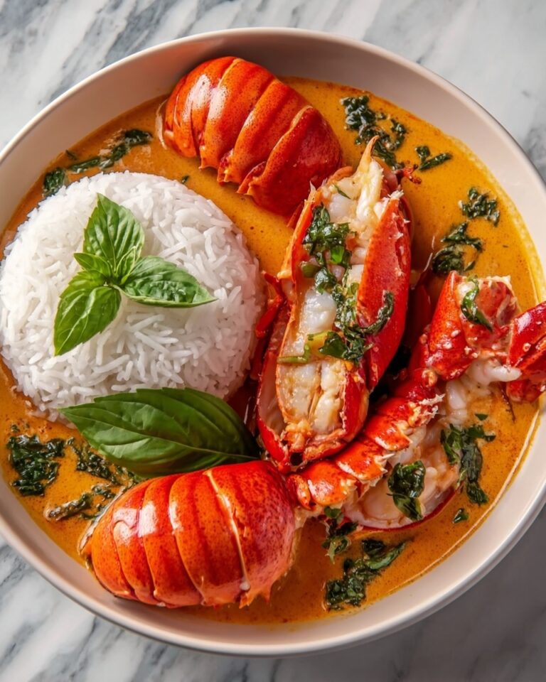 Coconut Curry Lobster with Jasmine Rice Recipe