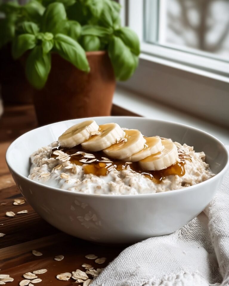 Creamy Whipped Banana Oatmeal Recipe