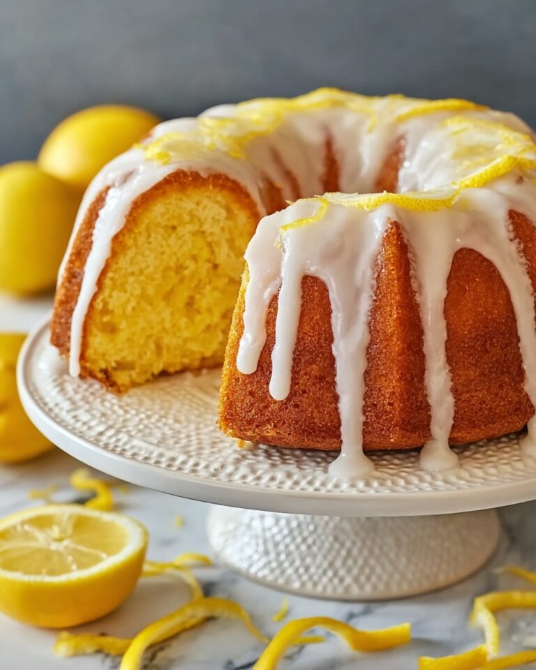 Italian Lemon Pound Cake Recipe