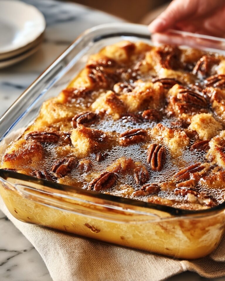 Pecan Pie Bread Pudding Recipe