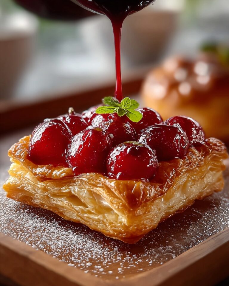 Cherry Cheese Pastry Pie Recipe