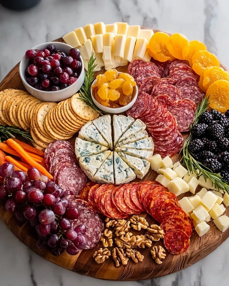 Turkey Veggie Tray with Ranch or Hummus Dip Recipe