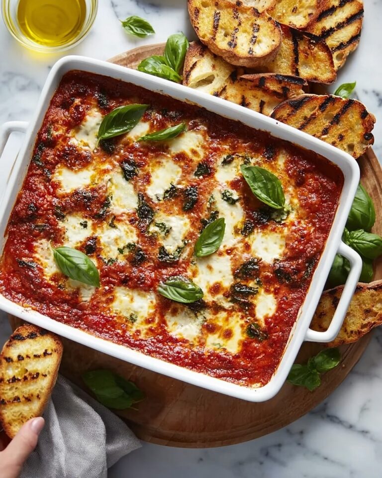 Baked Goat Cheese Bruschetta Dip Recipe