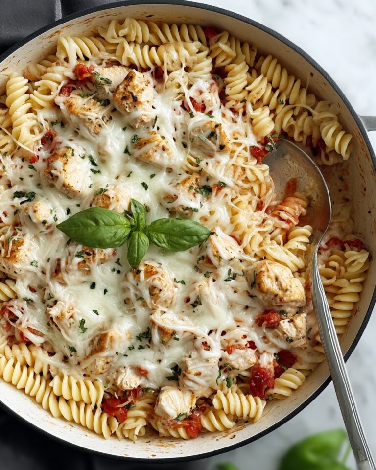 One-Pot Chicken Parmesan Pasta Recipe