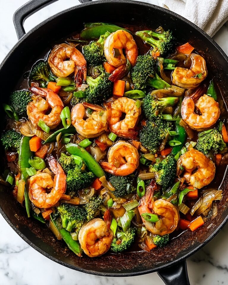 Honey Garlic Shrimp & Zucchini Stir-Fry Recipe