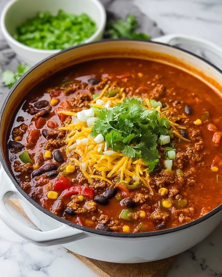 Hearty Turkey Chili with Beans and Tomatoes Recipe
