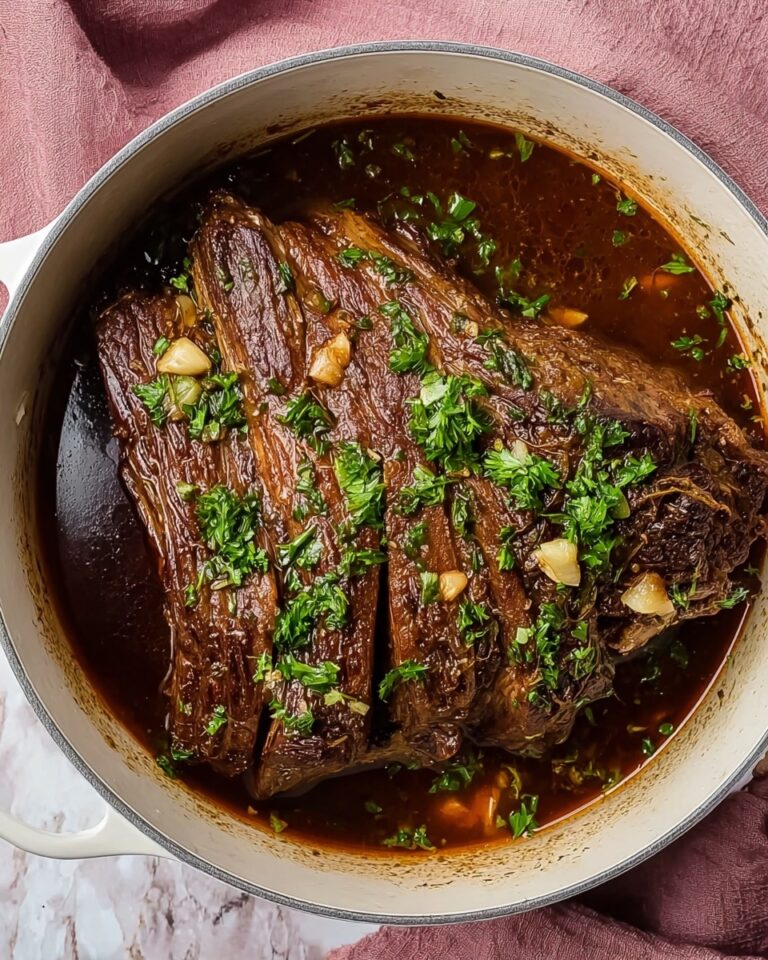 Italian Style Braised Brisket Recipe