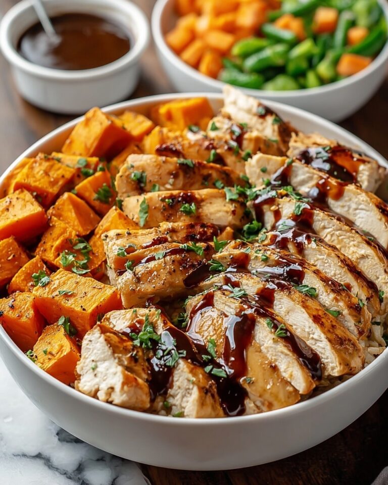 BBQ Chicken Sweet Potato Bowls Recipe
