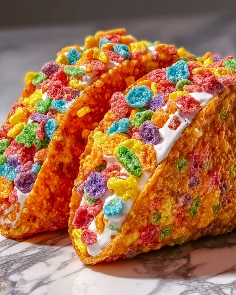 Fruity Pebbles Cheesecake Tacos: Crunchy Treat Recipe