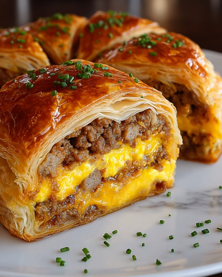 Sausage, Egg & Cheese Crescent Rolls Recipe